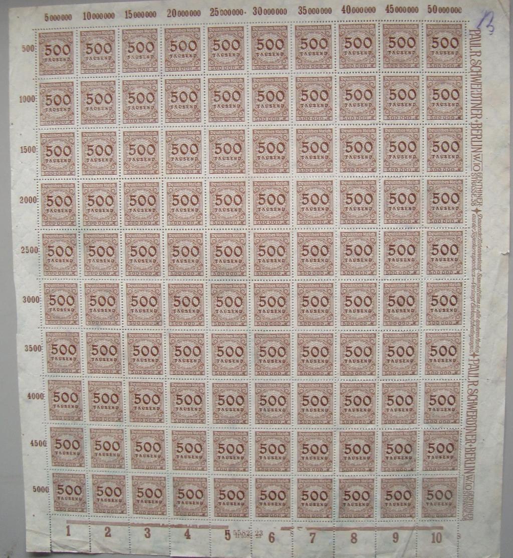 Filatelistische elementen deel XII Velranden en afsluiting van deze serie. De meeste postzegels worden op vel gedrukt. De aantallen per vel variëren van 100 stuks tot 50, 30 of 10 stuks.