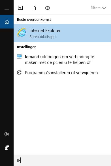 Gebruik Internet Explorer of Mozilla Firefox ESR om kwaliteitlaatjezien.nl te starten. Om in de applicatie kwaliteitlaatjezien.nl te kunnen werken heeft u Microsoft Silverlight nodig.