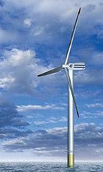 De turbine is ontworpen voor locaties met hogere windsnelheden en is daarmee uitermate geschikt voor offshore gebruik.