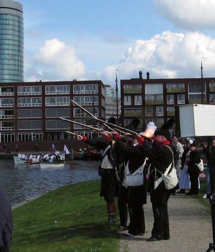 bij de start, dit helaas niet meer mogelijk door de start in een van de mooiste