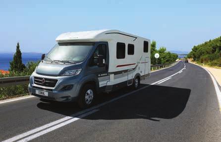 Een gestroomlijnd exterieur en loftstijl interieur. Integreert naadloos met de Fiat Ducato.