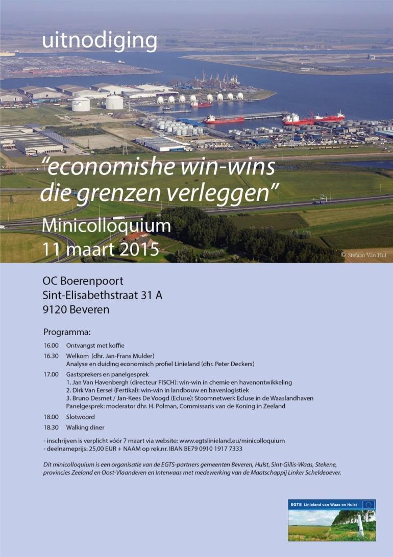 THEMA HAVEN EN ECONOMIE Economisch profiel Linieland In de ruimtelijke planning van alle -