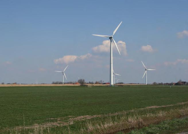 2 Herstructurering windmolens in opschalingsclusters; de huidige situatie ten zuidwesten van Bolsward 2.8 Duurzame energie 2.