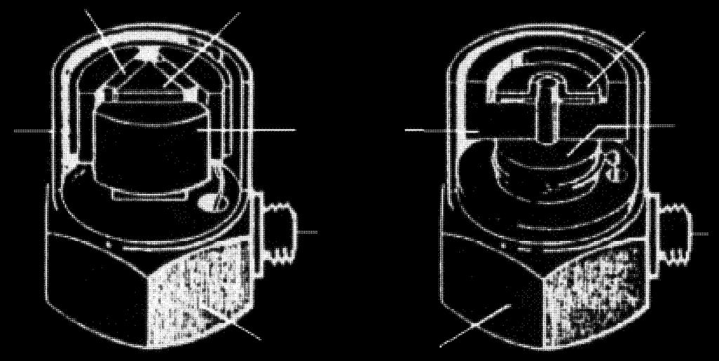 11.4 Bevestiging van accelerometers Door de bevestiging van de accelerometer op het testobject ontstaat een nieuw massa-veersysteem. De verbinding is de veer, de opnemer is de massa.