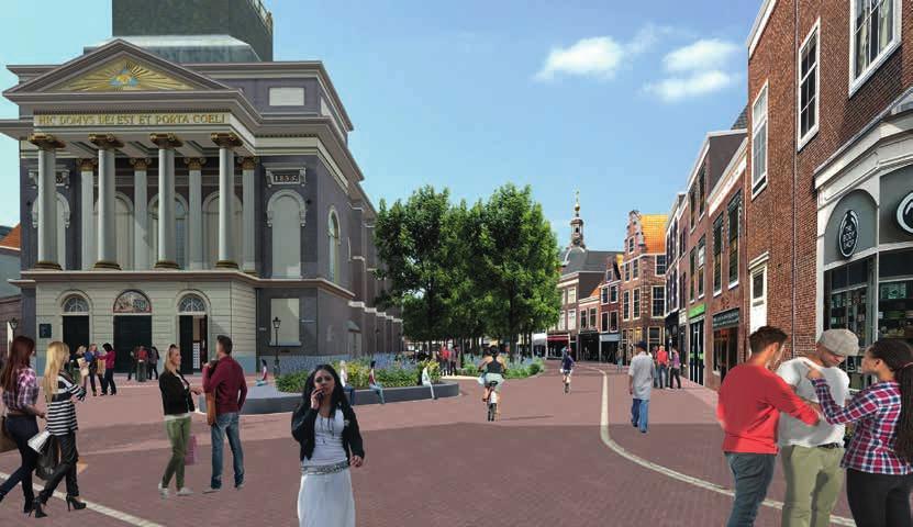 Impressies Haarlemmerstraat na afronden werkzaamheden Achtergrond werkzaamheden De gemeente Leiden gaat de Haarlemmerstraat voorzien van een nieuwe inrichting die past bij de historische binnenstad.