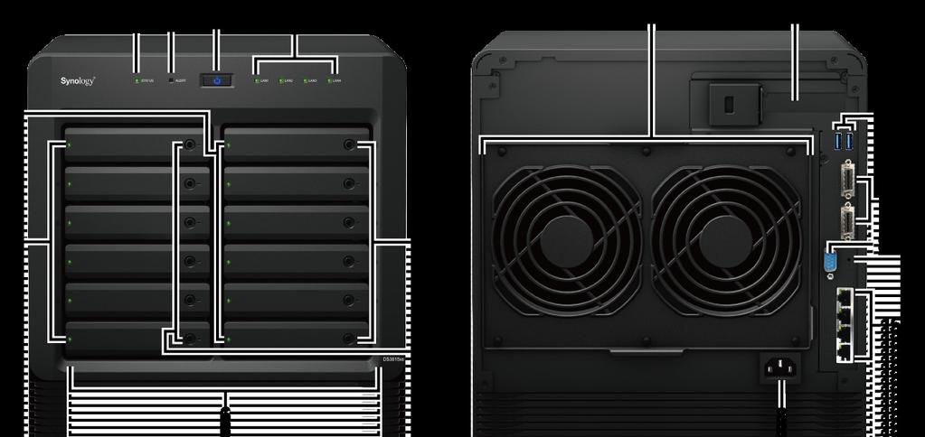 Synology DiskStation in een oogopslag Nr.