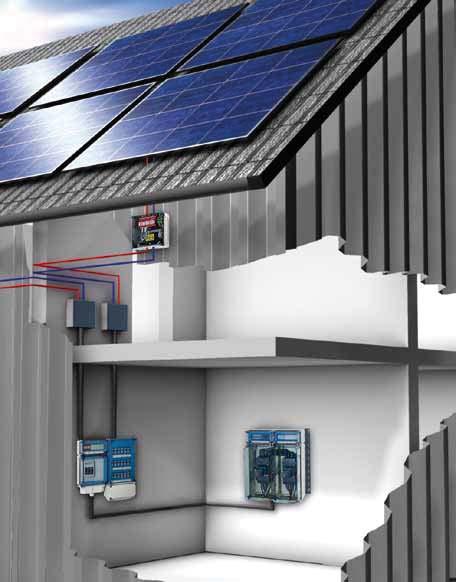 ENYSUN Fotovoltaïsche oplossingen ENYSUN benut de kracht van de zon via uw fotovoltaïsche installaties. Professioneel en slim dankzĳ fabricage vooraf.