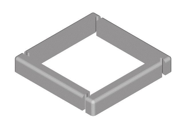 8 cm bloembakbanden x 40 x 0 2 144,0 - alleen in gewassen uitvoering bloembakbanden hoekstuk 90º x 40 x 35 2 - als uitwendig en als