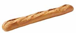 PANAVI BAKE-OFF BASIS BRODEN BAGUETTE WIT 220 G BAGUETTE WIT 250 G O11 12212 EAN 5413476122124 O14 12217 EAN 5413476122179 220 g 56 cm 7,920 kg 36 6 x 4 ( x ) ± 15 min 180-190 12-17 min 250 g 58 cm