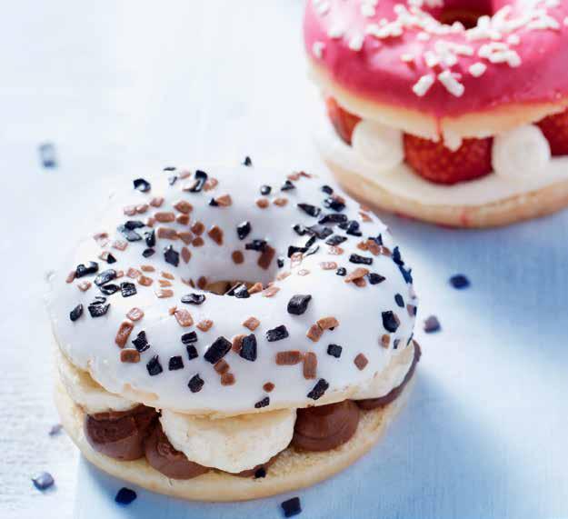 H ET ÉCHTE VERWENMOMENT Nederlanders zijn dol op zoetigheden en donuts zijn traktaties die daar perfect