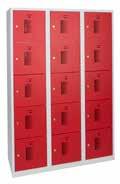 Lockers Samenstelling Premium lockers Kies deur Kies romp Kies slot Kies accessoires P = Glad R = Sleuf N = Geperforeerd Kleur deuren: Ral 7035/ Ral 5010/ Ral 3000 H = 30 cm kolom HT = 0 cm kolom
