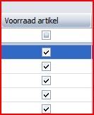 Artikel Er kunnen uitsluitend artikelen op voorraad gelegd worden.