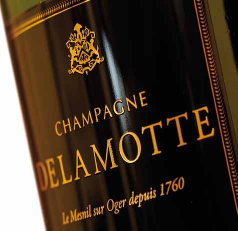 Champagne Champagne Delamotte, Brut Deze loepzuivere Brut, waarin de Chardonnay de eerste viool