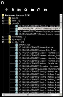 6.1 Importeren en exporteren van databases Kopieer en plak eenvoudig de gewenste database naar een andere pc- Exporteren U kunt dit op 2