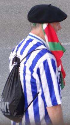 terecht in het stadion van Athletico