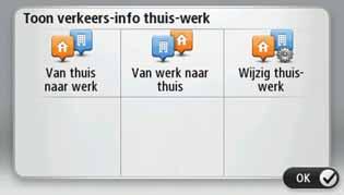 Om verkeersvertragingen op elk gewenst moment handmatig te wijzigen, doe je het volgende: 1. Raak de verkeersinfobalk aan in de Rijweergave. 2. Raak Beperk vertragingen aan.