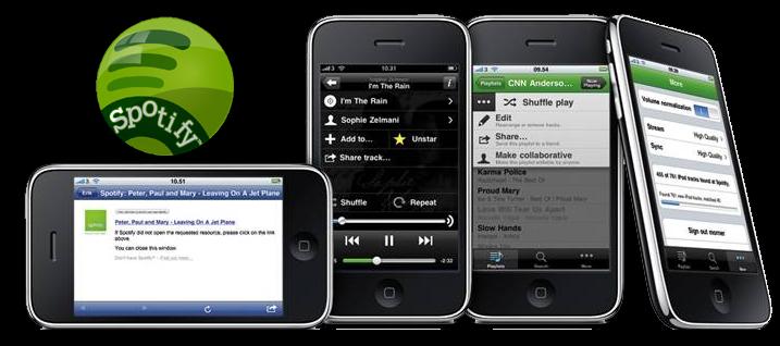 Met deze interface is het mogelijk om muziek dat wordt afgespeeld via Spotify op de iphone, ipod & ipad, via de bijgeleverde afstandsbediening,