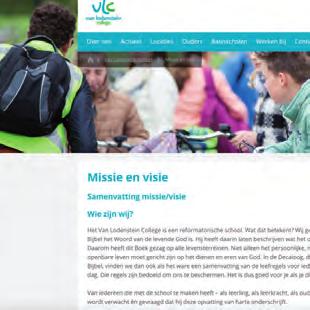 Het Van Lodenstein College streeft ernaar dit steeds in het oog te houden. We willen graag dat leerlingen de gaven die ze van God hebben ontvangen, leren ontdekken, ontwikkelen en toepassen.