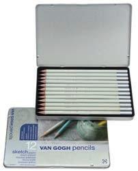 SET GSP M12 S 12 speciale schetspotloden 97760012 VAN GOGH SKETCH