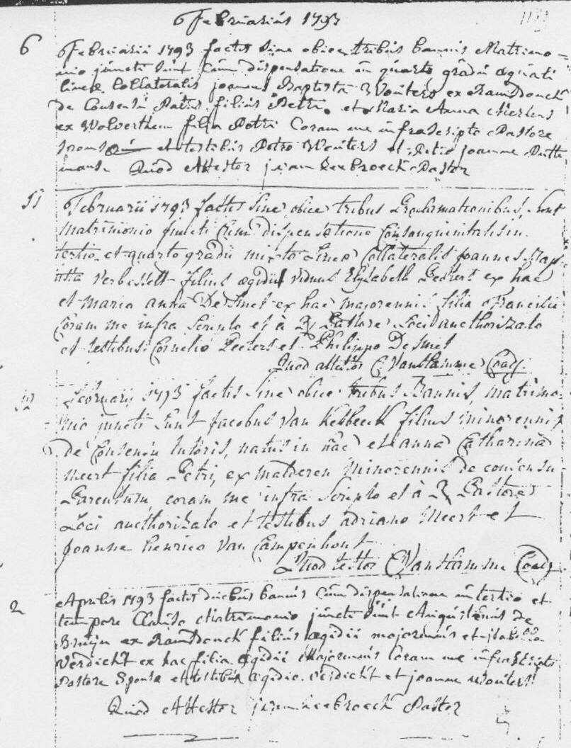 Londerzeel H02_f 1189-1793 Wouters, Joannes Baptista ex Ramsdonk, zv: Petrus, mtv.
