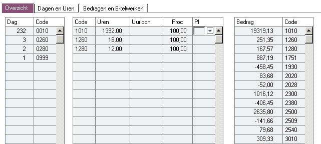 Informatie enkel indien je sinds 2014 op eblox werkt: De berekende wedde haal je op via Info fictief loon. Dit tabblad vind je onder Contract.