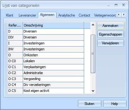 5 Een vereenvoudigd boekhoudplan Naast een specifiek boekhoudplan, stelt POPSY een verzameling rekeningen voor