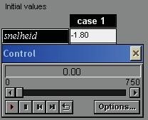 a b c d Als je de simulatie draait met de al ingestelde waarden, rekent die met een stapgrootte van één dag. Dat heb je zelf in opdracht 27 ook gedaan.