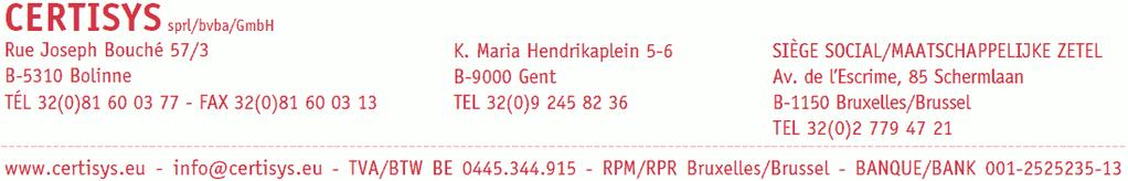 Documentnummer: CEEB-1403787-nl pagina 1 / 7 Marktdeelnemer Nr : 22063 Naam en adres van de marktdeelnemer: Naam, adres en codenummer van de controlerende autoriteit/het controleorgaan BIOFRESH