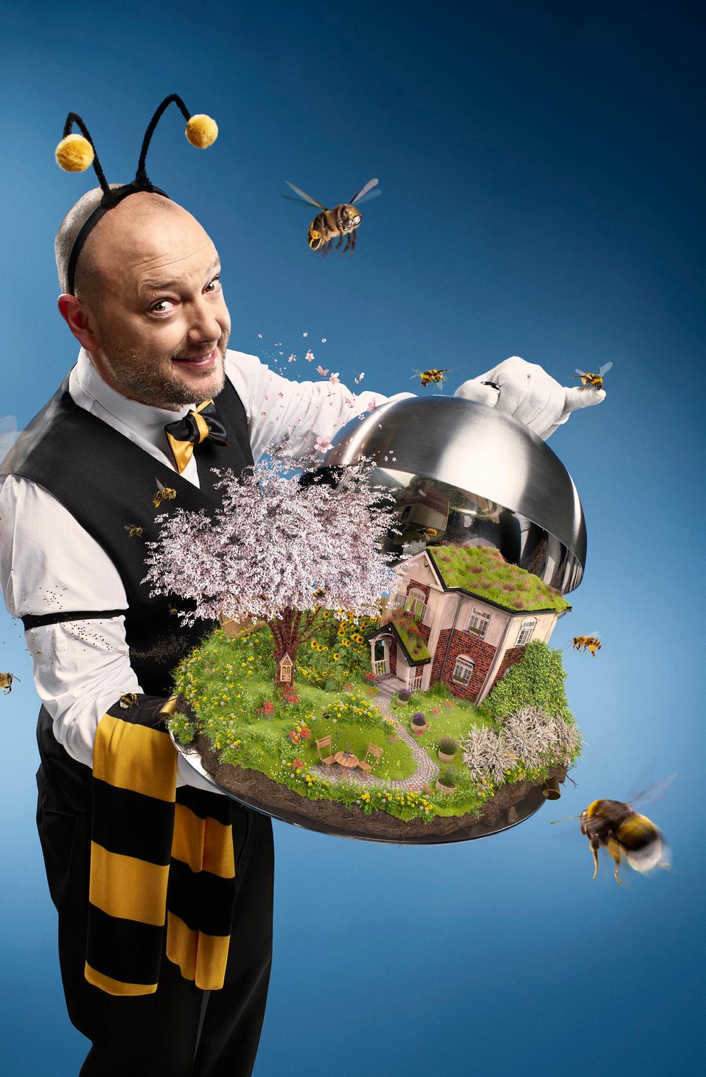 Maak van uw tuin een restaurant voor bijen