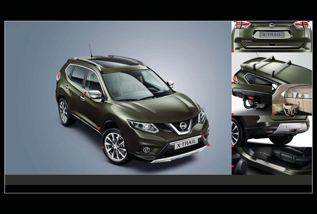 ONTDEK EXTREME PERSONALISERINGSMOGELIJKHEDEN NISSAN DESIGN FACTORY MAAK DEZE X-TRAIL TOT UW UNIEKE EXEMPLAAR.