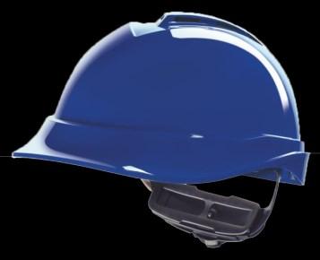 geventileerde helm op de markt met 445 mm 2 aan ventilatiegaten. Conform norm EN 397, EN 50365.
