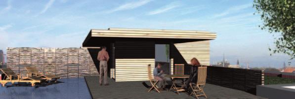 Dakterras - Loft RESIDENTIEEL Cotton Island staat voor een ruim palet aan moderne woonvormen.