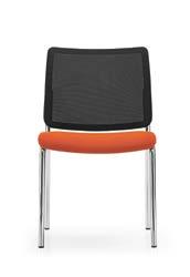 Four-legged chairs Vierpoots stoelen Yanos is a versatile swivel chair for use in all types of situations.