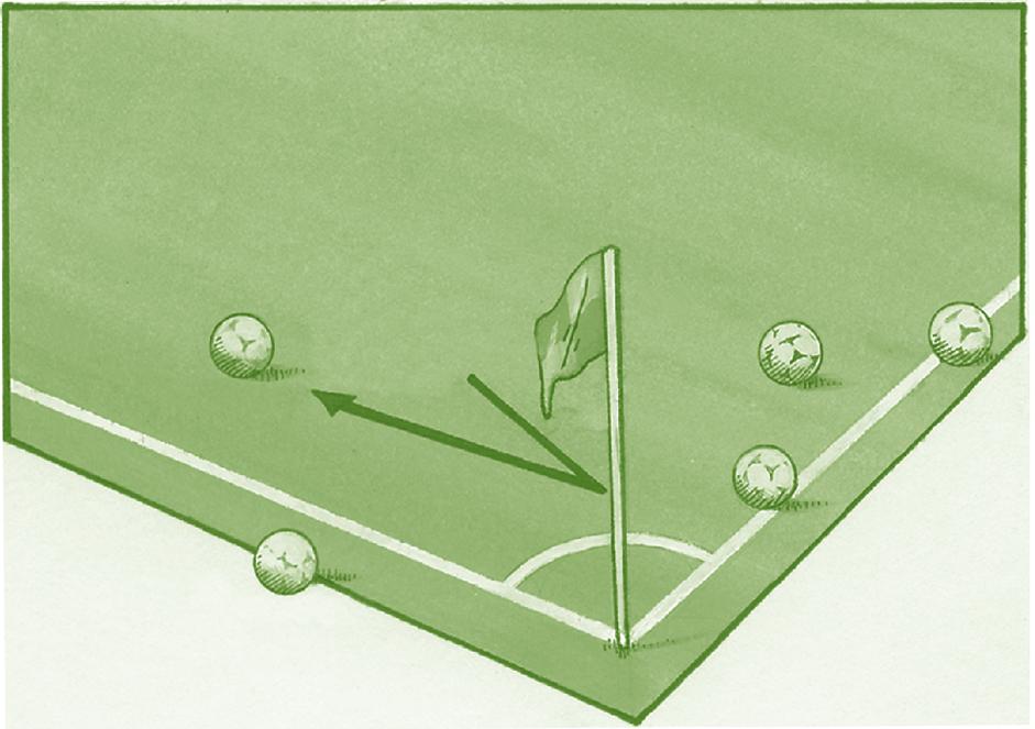 Regel 9 - De bal in en uit het spel Regel 9 De bal in en uit het spel De bal uit het spel De bal is uit het spel wanneer: hij geheel en al over de doellijn of zijlijn is gegaan, hetzij over de grond,