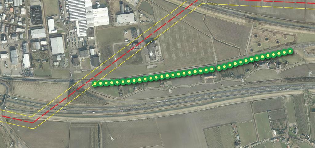 7.3 N289 Smokkelhoek fig.: 44 Bomen langs de N289, Smokkelhoek Situatie Het bedrijventerrein Smokkelhoek ligt direct ten noorden van de provincialeweg N289.