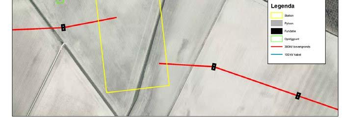 De verplaatsing van de mast naar de buitenzijde van de dijk is nodig omdat de mast niet binnen de kernzone van de dijk mag komen te staan.
