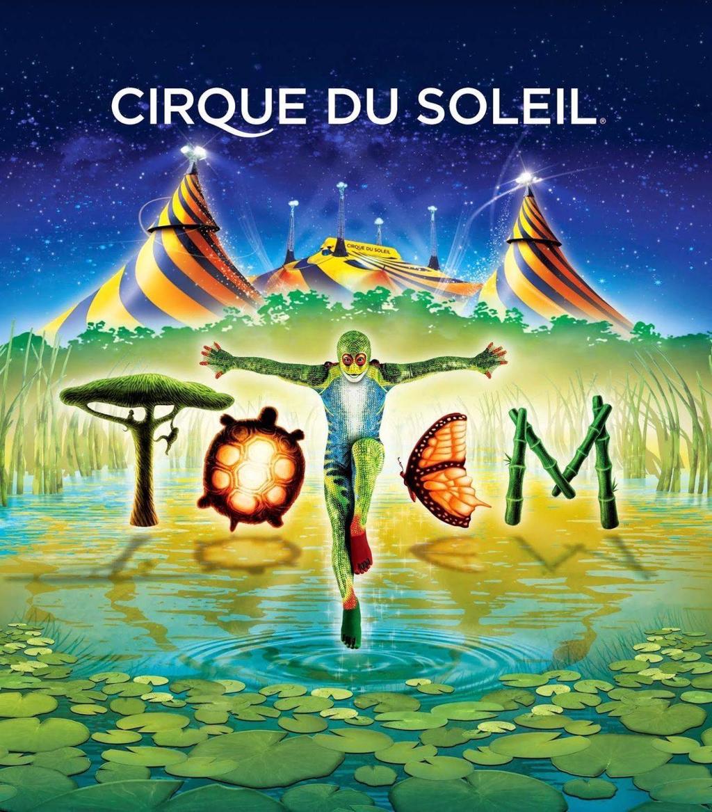 Cirque du Soleil met TOTEM Datum: 01/10/2017 Uur: 18:00 Plaats: Brussels Expo Prijs leden: 78, 70 voor 65+ en studenten, ticket en vervoer inbegrepen Prijs niet-leden: Niet- leden betalen 3 meer,