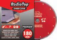 CR RED 7,5T ED RED Premium kwaliteit diamant droogzaagblad (T) met doorlopende band (CR).