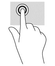 OPMERKING: Tik op een object en houd uw vinger erop om een helpscherm met informatie over