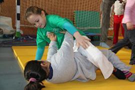 2012 Elf Molenbeekse en één Koekelbergse school vochten voor de "School Grappling" - beker.