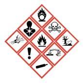 EU-GHS Het GHS (Globally Harmonised System) is de afspraak voor de indeling en etikettering van chemische stoffen.