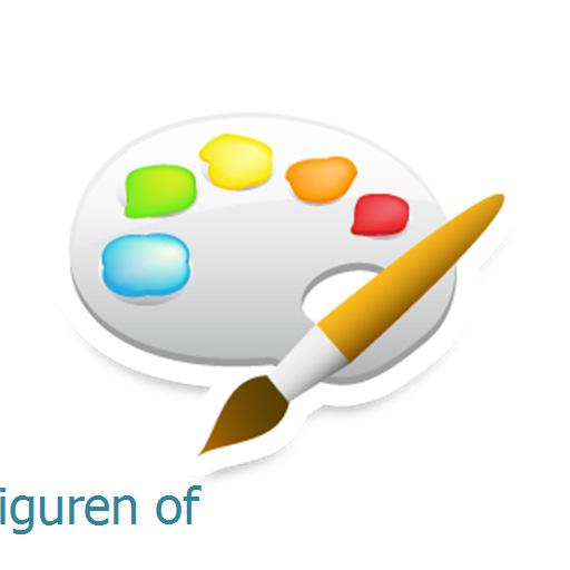 Binnen het tekenscherm, zijn deze functionaliteiten beschikbaar: penseel om te kunnen schilderen + dikte kiezen.