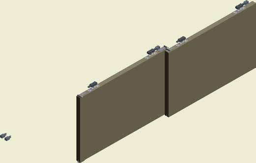 HOUT Telescopisch met meenemers - ouble dynamic - garnituur K0.0 x 80kg/deur 1 grondstof: grondstofnr: TUM NM Get. /0/01 ouble Slide 80kg N.V. LOUGE & WISSELINK S.. ROOIE ELGIUM REV.NR. tekening nr.