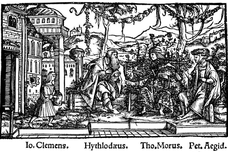 Hythlodaeus Thomas More Pieter Gillis