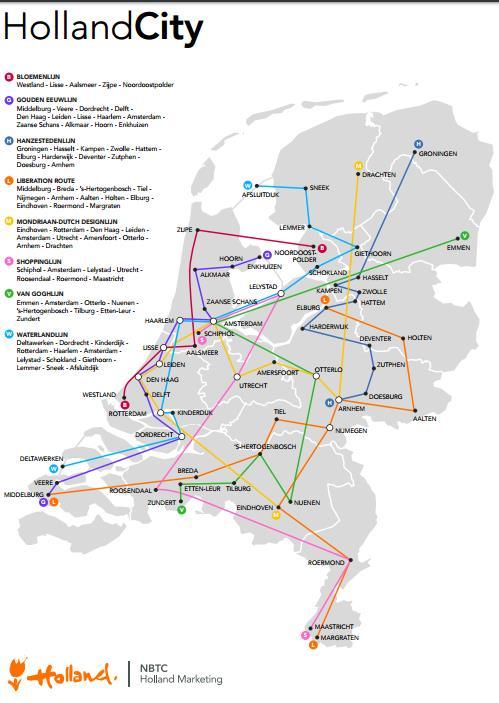 4. Toekomstige ontwikkelingen 4.4. Lokale ontwikkelingen - Toeristisch 34 Toekomstige toeristische ontwikkelingen NBTC: Het NBTC ziet met name internationaal kansen en mogelijkheden bij de koppeling met Den Haag en Rotterdam.