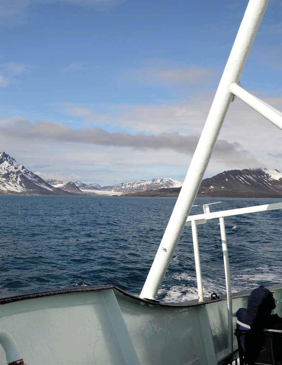 Spitsbergen is op Franz Josefland na de laatste stop voor de Noordpool.