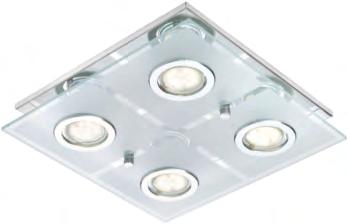 1x 5W LED-lamp, kan niet worden vervangen door de eindgebruiker, 450lm, 3000K, B-verlichting, 60187/2-92, EEK A++ tot A 74730015_01