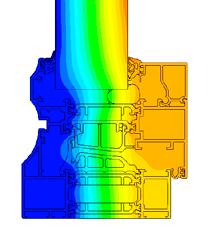 Door deze extra diepte is het 80 R+ systeem geschikt voor gebruik bij driedubbel glas. Dit maakt de 80 R+ ideaal voor gebruik in laagenergiewoningen.