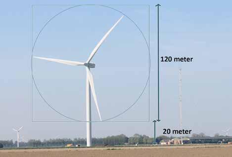 Het algemene standpunt voor de vormgeving van turbines in Zeewolde en Almere is dat deze een rustig en eenduidig beeld moeten opleveren.