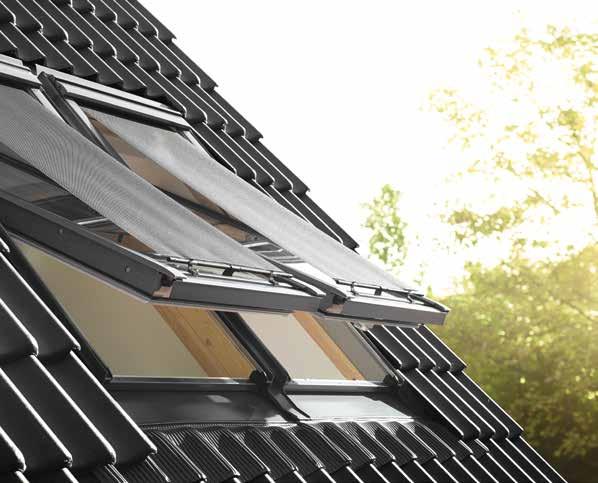 gordijnen & rolluiken Waarom voor een buitenbescherming kiezen? dakvensters zorgen voor optimaal daglicht en natuurlijke ventilatie.